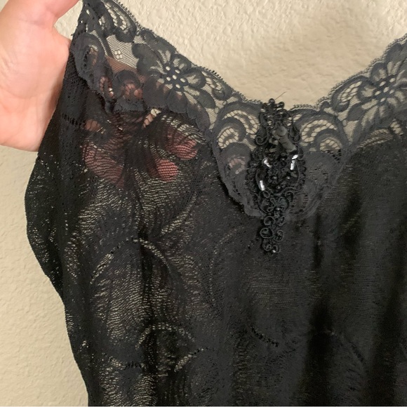 Vintage Cine Star Asymetrical Sheer Dress - Picture 2 of 9